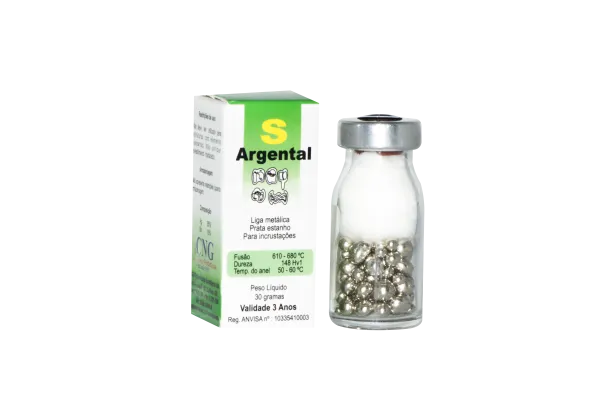 Argental S – Liga de Prata Ag 85% (30 g) - CNG