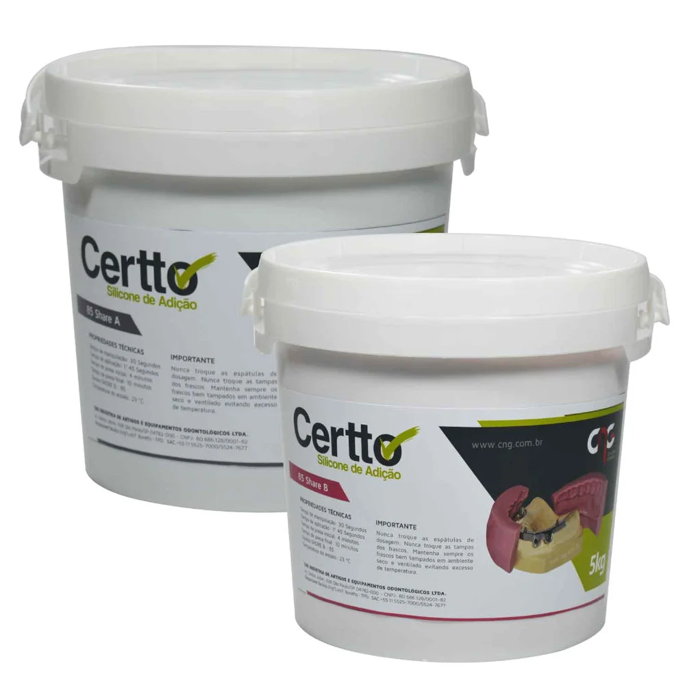 Kit Silicone de Adição - Certto 10kg